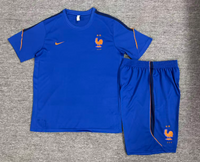 French 2026 Blue Home Training Kids Jersey Set
