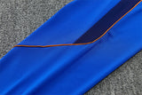 French 26/27 Royal Blue with Red Trim Training Tracksuit Set