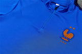 French 26/27 Royal Blue with Red Trim Training Tracksuit Set