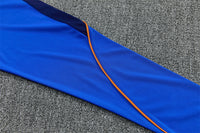 French 26/27 Royal Blue with Red Trim Training Tracksuit Set