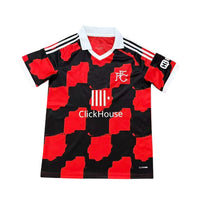 Fulham 26/27 Red/Black Checkerboard Away Jersey