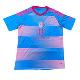 Fulham 26/27 Sky Blue and Pink Horizontal Stripe Third Jersey