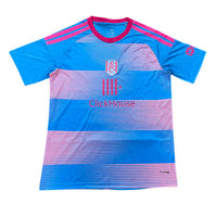 Fulham 26/27 Sky Blue and Pink Horizontal Stripe Third Jersey