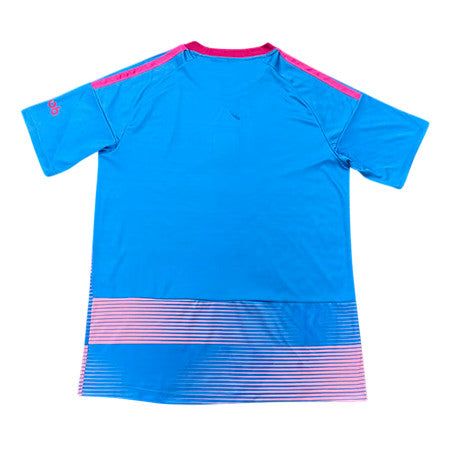 Fulham 26/27 Sky Blue and Pink Horizontal Stripe Third Jersey