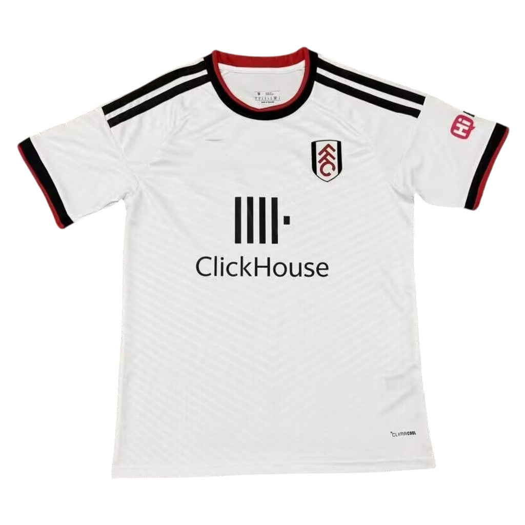 Fulham 26/27 White/Black Stripes Home Jersey