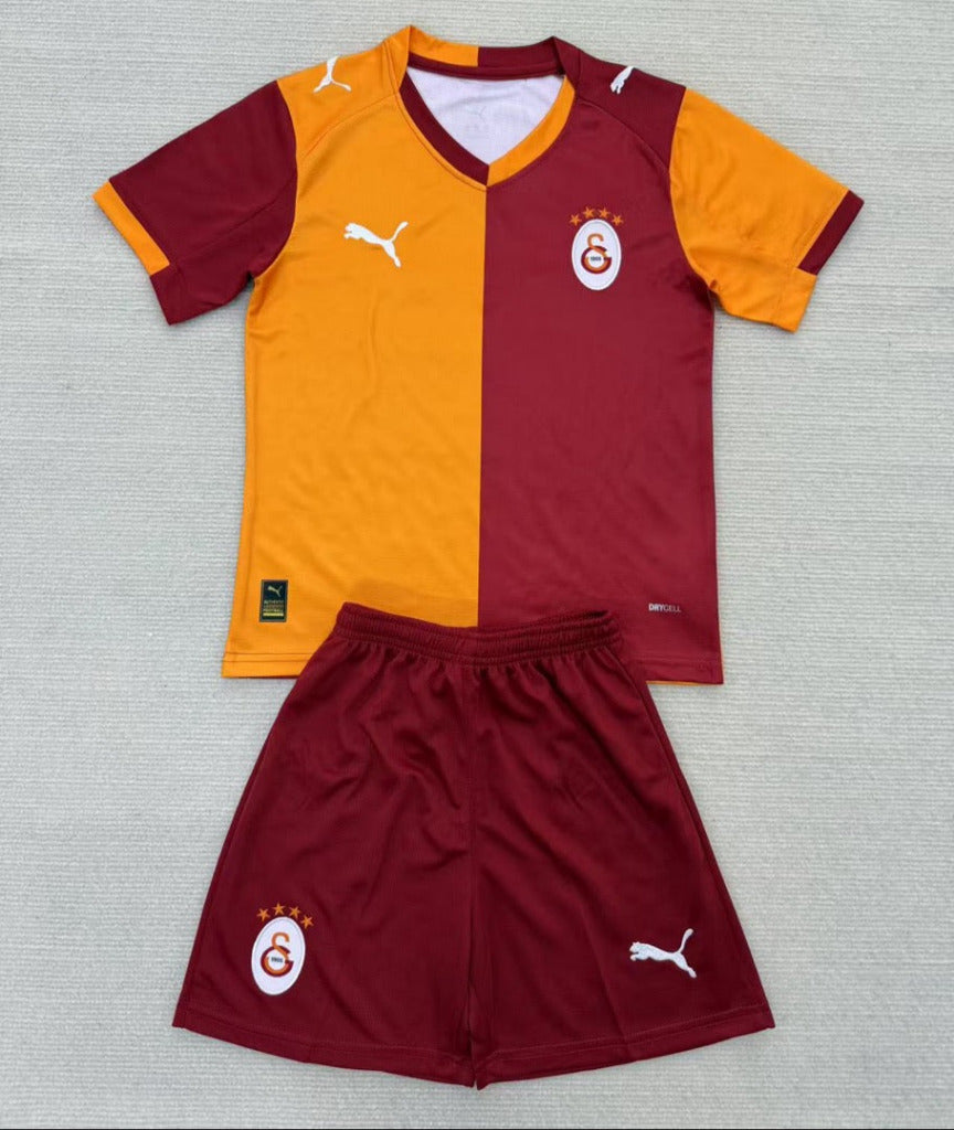 Galatasaray 25/26 Home Kids Jersey Set