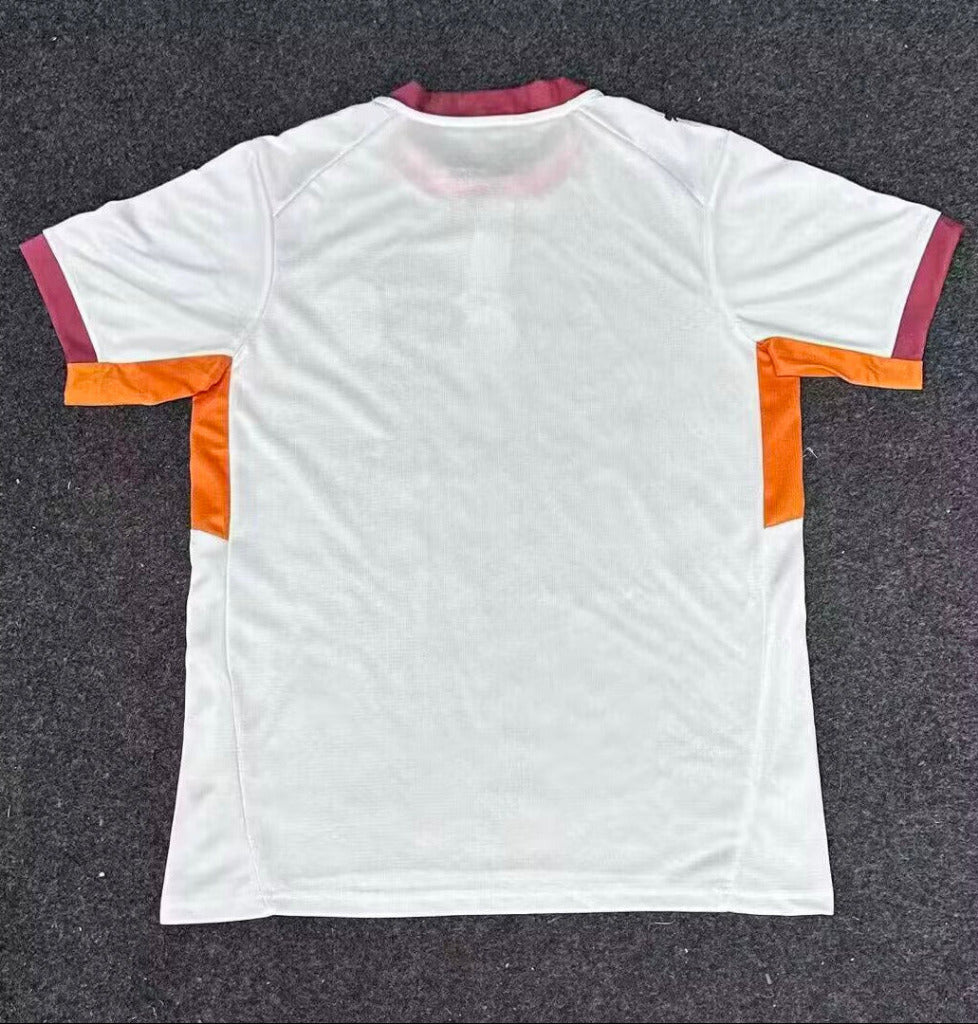 Galatasaray 26/27 White/Orange Side/Red Trim Away Jersey