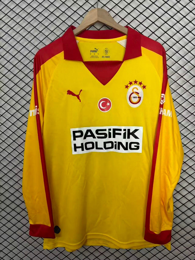 Galatasaray 26/27 Yellow/Red Special Long Sleeve Jersey