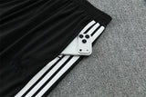 German 26/27 Black/Red/White Stripes Training Tracksuit Set
