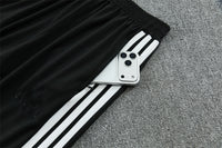 German 26/27 Black/Red/White Stripes Training Tracksuit Set