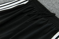 German 26/27 Black/Red/White Stripes Training Tracksuit Set