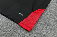 German 26/27 Black/Red/White Stripes Training Tracksuit Set