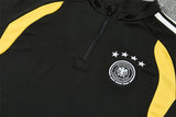 German 26/27 Black/Red/White Stripes Training Tracksuit Set