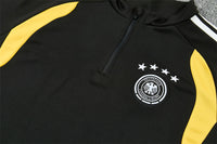 German 26/27 Black/Red/White Stripes Training Tracksuit Set
