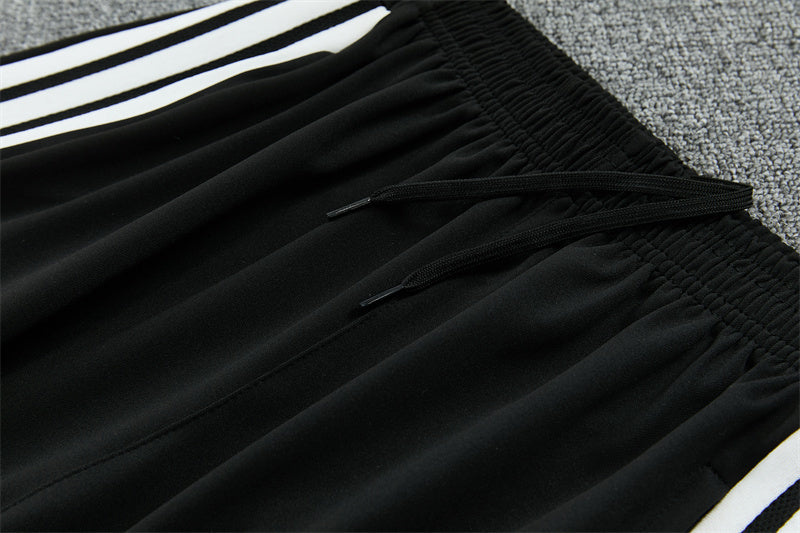German 26/27 Red/Black/White Stripes Training Tracksuit Set