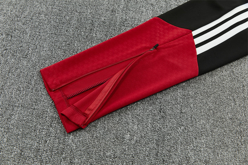 German 26/27 White/Red/Black Training Tracksuit Set