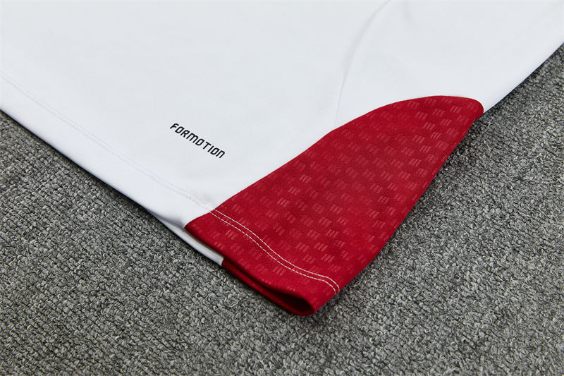 German 26/27 White/Red/Black Training Tracksuit Set