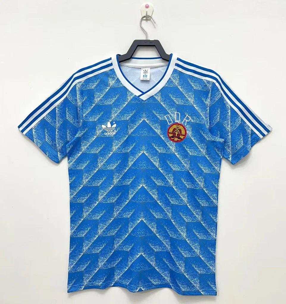 Germany 1988 Vintage Retro East Away Jersey