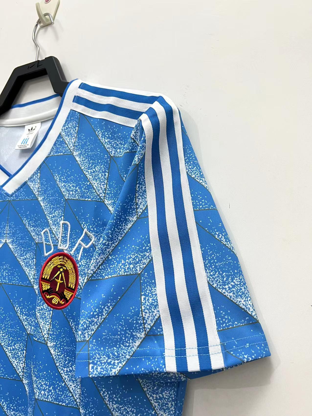 Germany 1988 Vintage Retro East Away Jersey