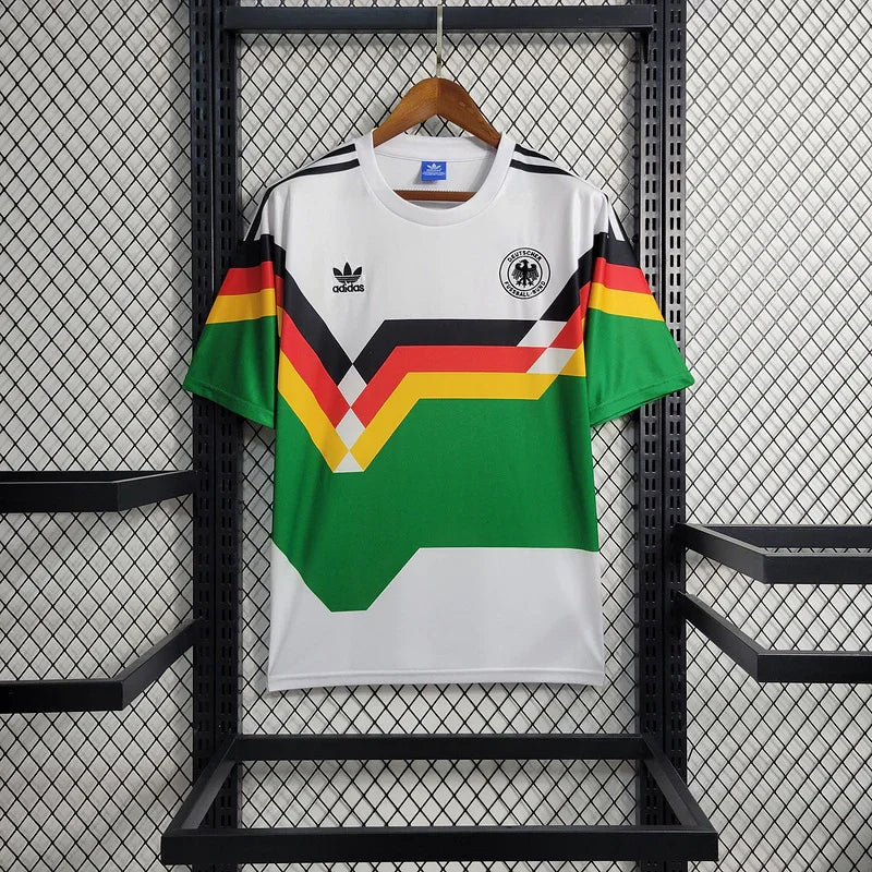 Germany 1990 Vintage Retro World Cup Home Jersey