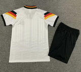 Germany 1992 Vintage Retro Home Kids Jersey Set