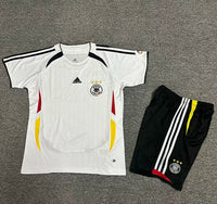 Germany 2006 Vintage Retro Home Kids Jersey Set