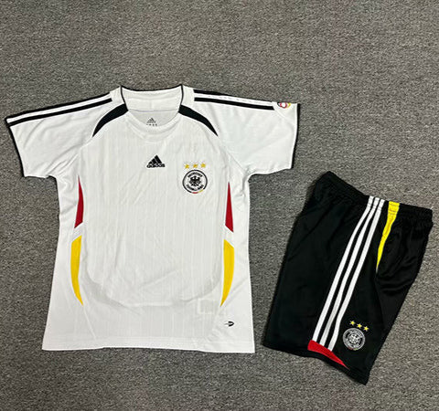 Germany 2006 Vintage Retro Home Kids Jersey Set