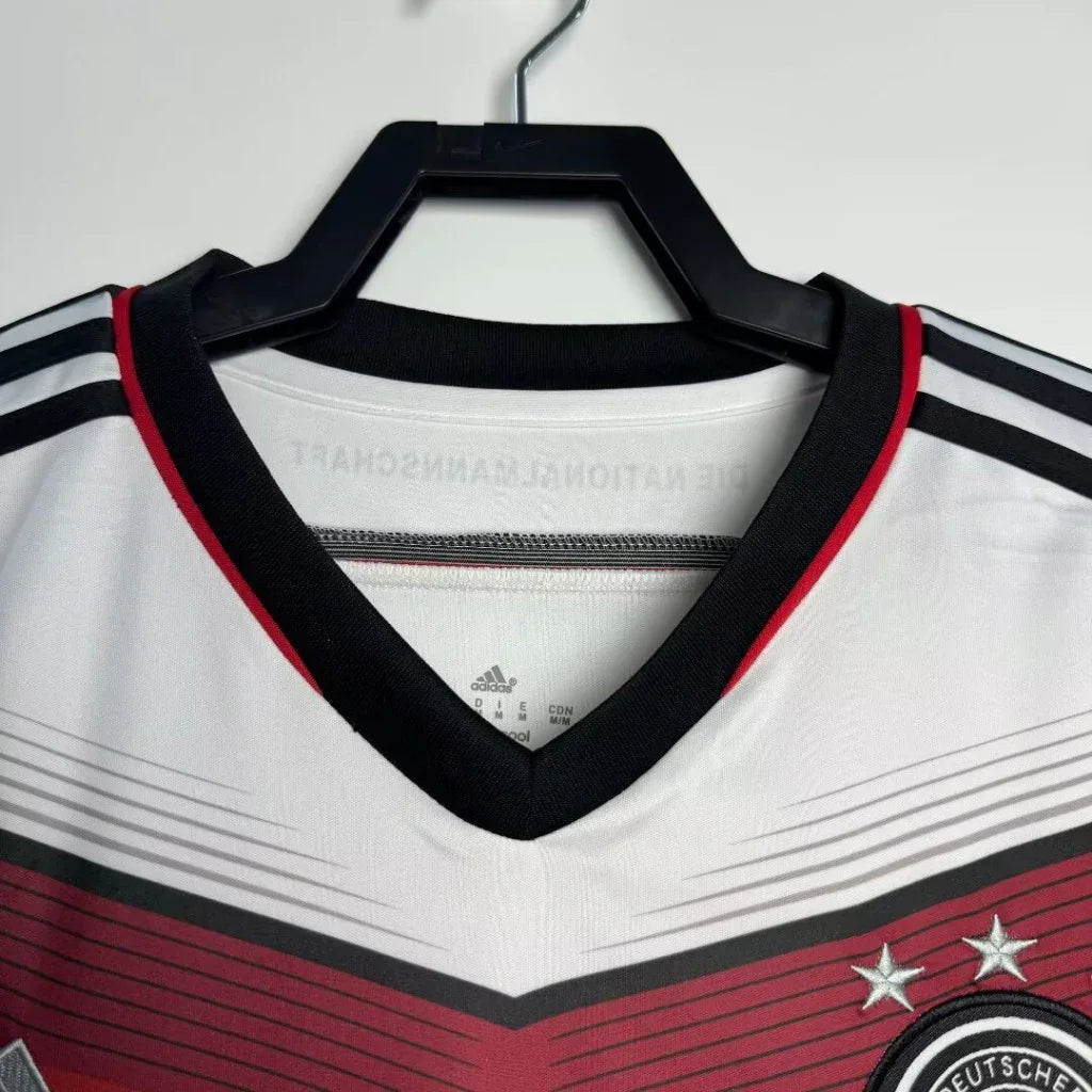 Germany 2014 Vintage Retro Home Jersey