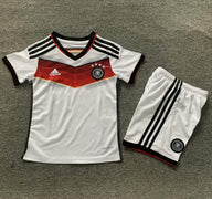Germany 2014 Vintage Retro Home Kids Jersey Set