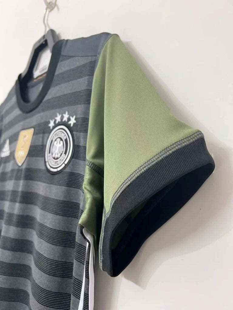 Germany 2016 Vintage Retro Away Jersey