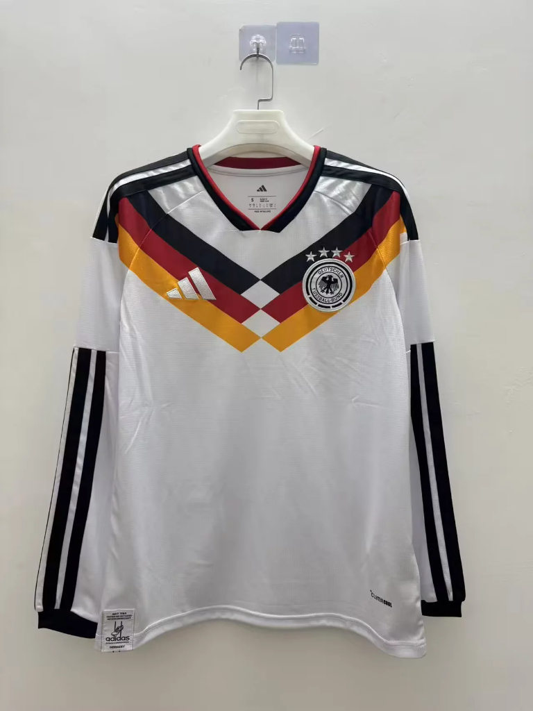 Germany 2026 White Home Long Sleeves Jersey