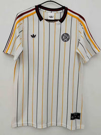 Germany 2026 White/Orange Vertical Stripes Jersey