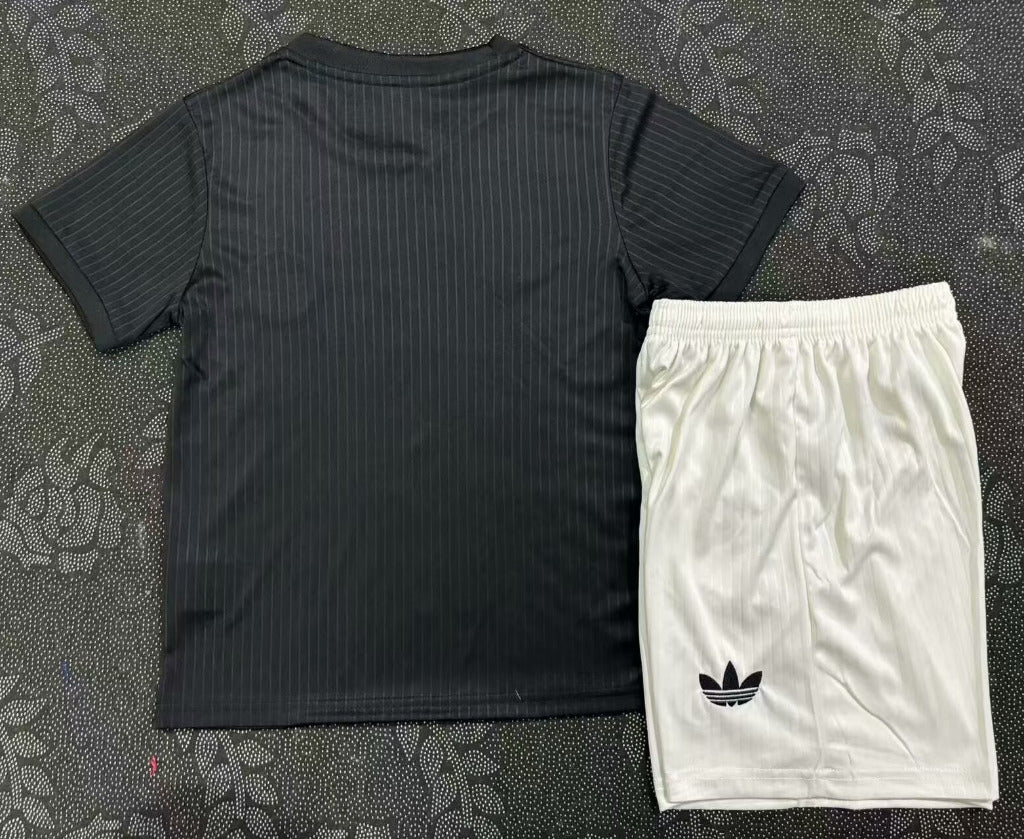 Germany 25/26 125th Anniversary Black Kids Jersey Set