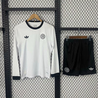 Germany 25/26 125th Anniversary White/Black Kids Jersey Set