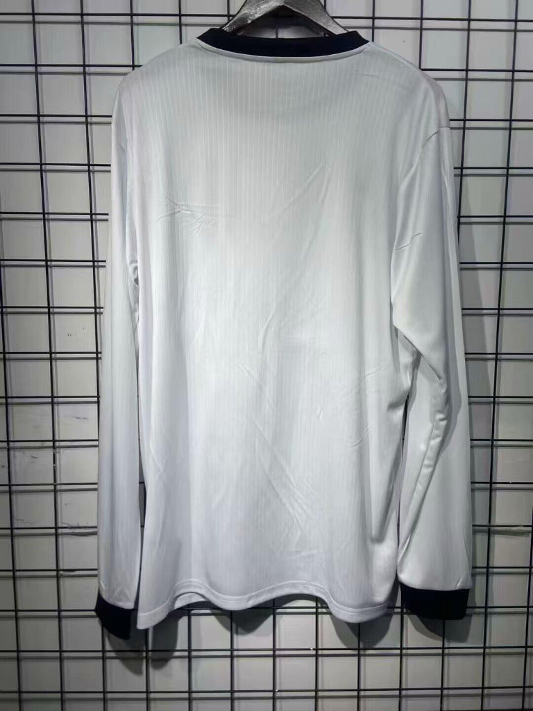 Germany 25/26 125th Player Version White Long Sleeve Jersey