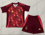 Germany 25/26 Away Red Kids Jersey Set