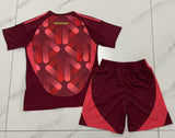 Germany 25/26 Away Red Kids Jersey Set