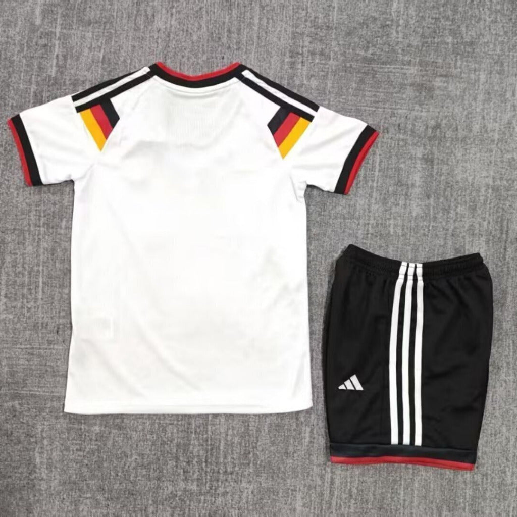 Germany 25/26 White Home Kids Jersey Set