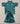 Germany 26/27 Green/White Stripes Home Goalkeeper Kids Jersey Set
