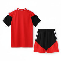 Germany 26/27 Red Polo Kids Jersey Set
