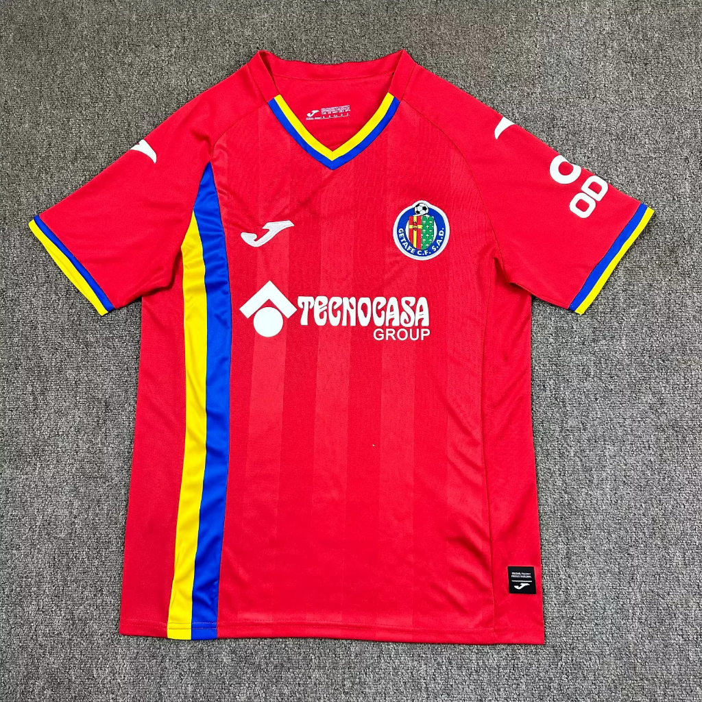 Getafe 25/26 Red/Yellow/Blue Away Jersey