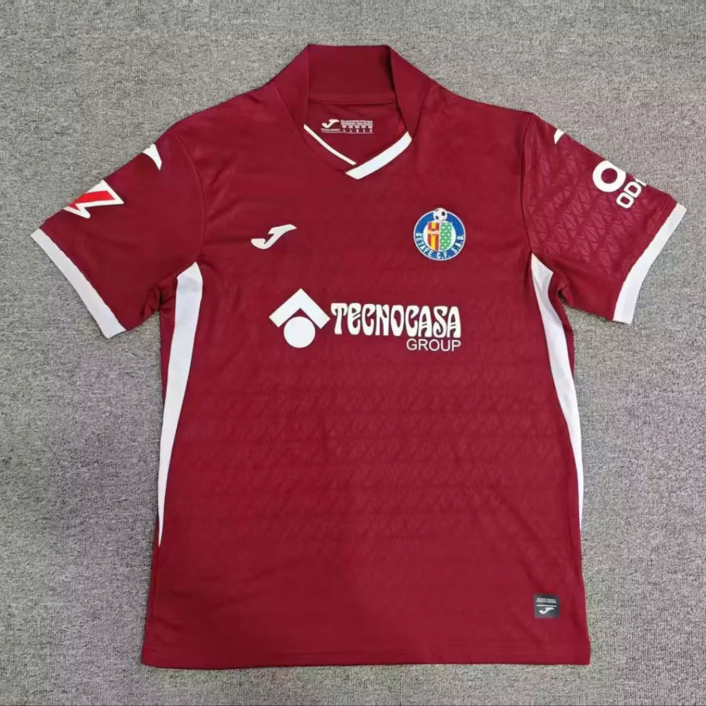 Getafe 26/27 Maroon/White Away Jersey