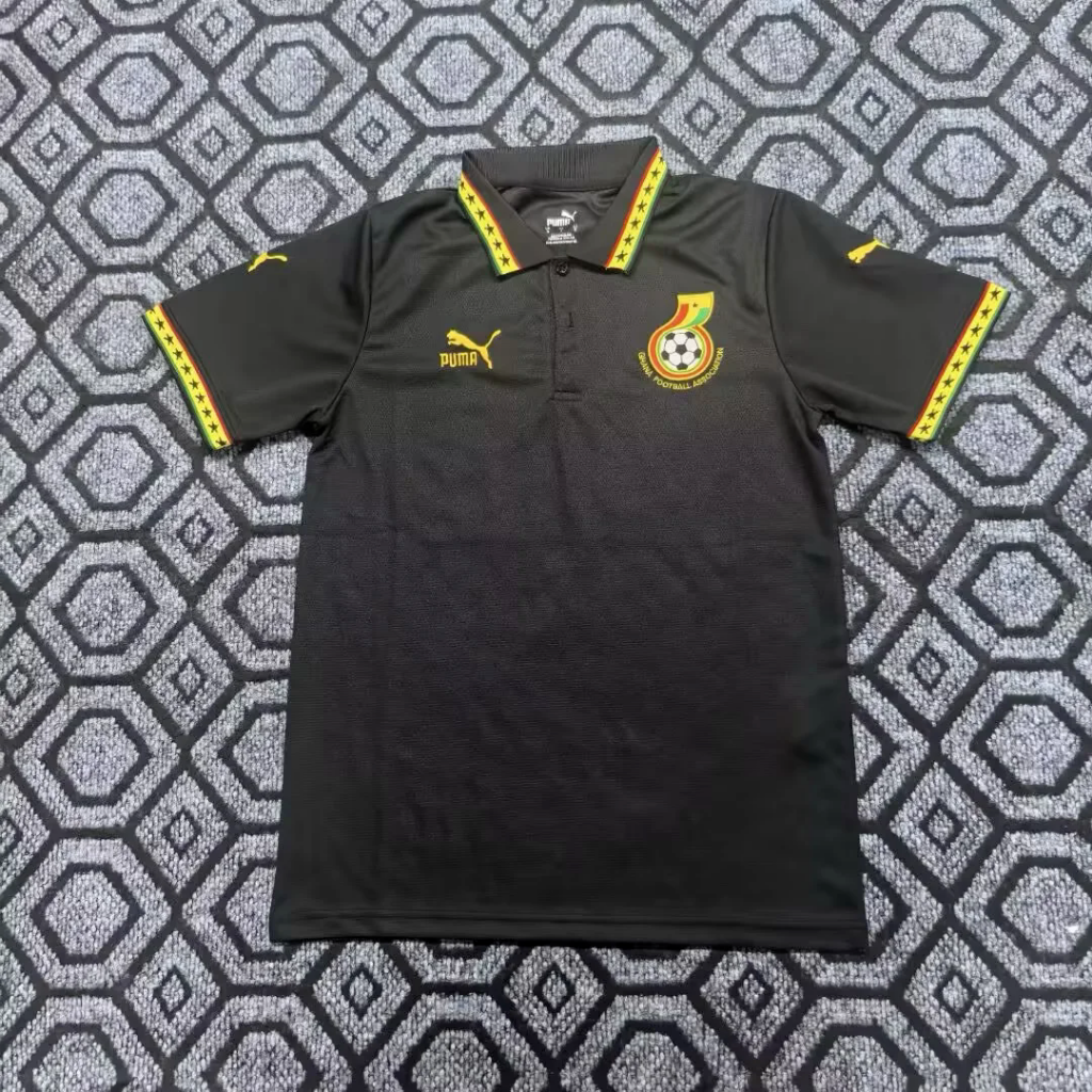 Ghana 2026 Black/Yellow Special Version Home Jersey