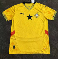 Ghana 2026 World Cup Yellow/Black Away Jersey