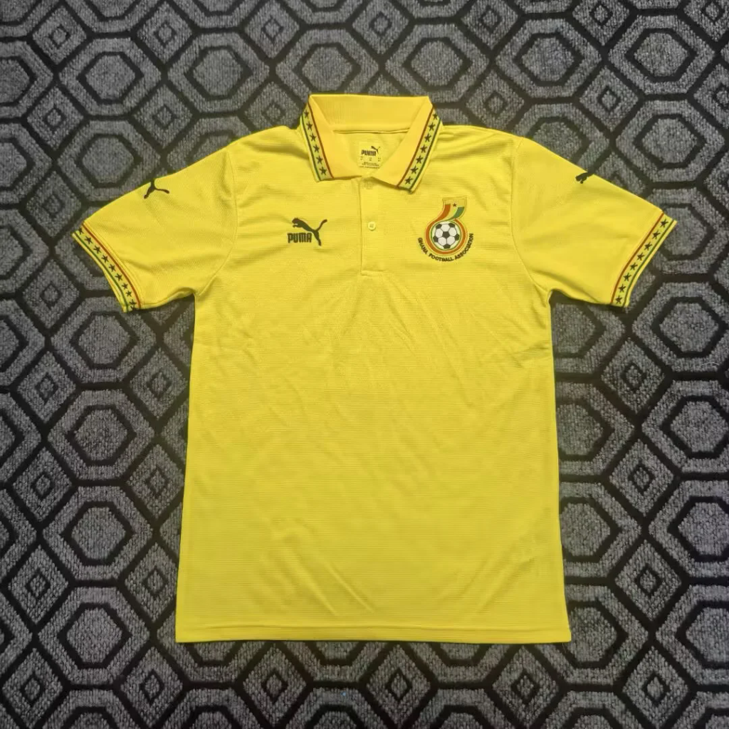 Ghana 2026 Yellow Special Version Home Jersey