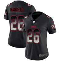 Giants 2021/22 Barkley #26 Black/Red Women NFL Jersey