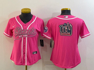 Giants 2021/22 Barkley #26 Pink Women Baseball Style Jersey