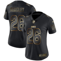 Giants 2022/23 Barkley #26 Black Women NFL Jersey