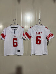 Giants 25/26 Dart #6 White/Red Game Kids Jersey