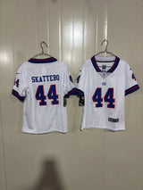 Giants 25/26 Skattebo #44 White Game Kids Jersey